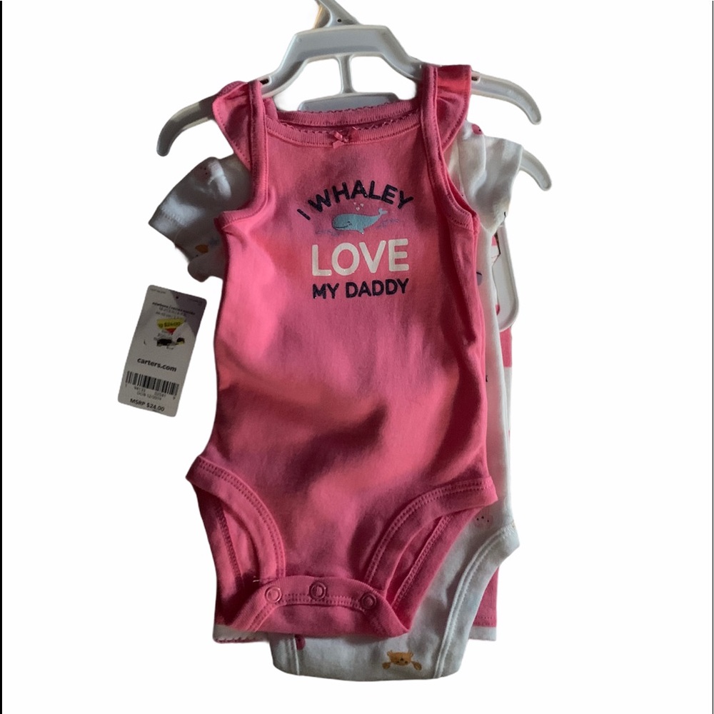 Carters 3 piece Whale Set Newborn